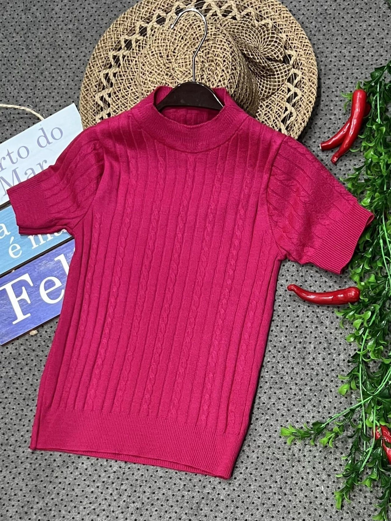 Blusa Feminina Tricot Trançada Pri