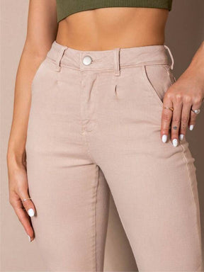 Calça Jeans Feminina Cintura Alta Suri