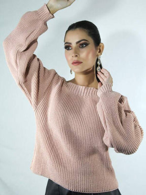 Blusa Feminina Tricot Cropped Meire