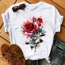 Tshirt Flores Lu