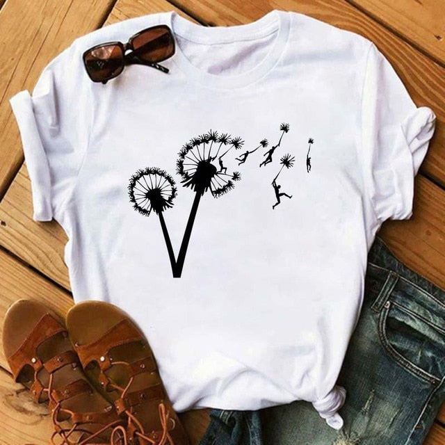 Tshirt Flores Lu