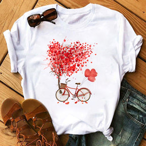 Tshirt Flores Lu