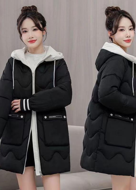 Jaqueta Feminina Puffer Longa com Capuz Kamila