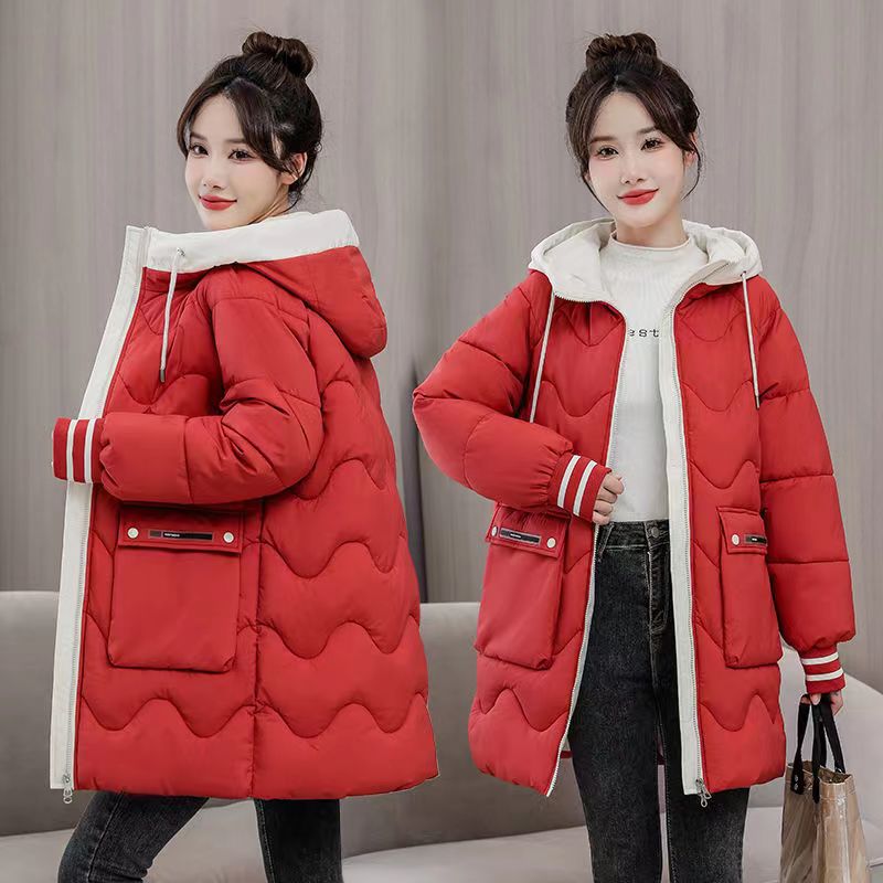 Jaqueta Feminina Puffer Longa com Capuz Kamila