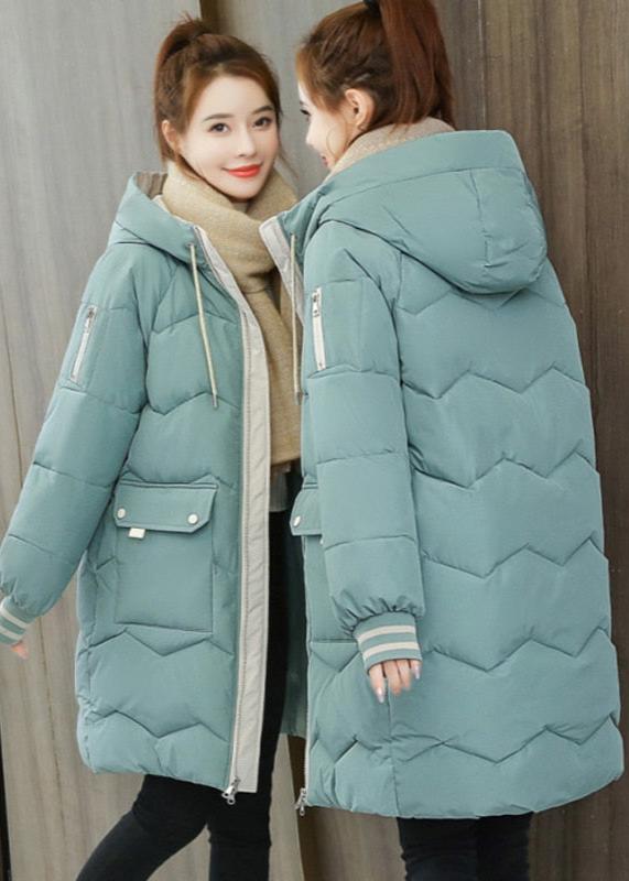 Jaqueta Feminina Puffer Longa com Capuz Kamila